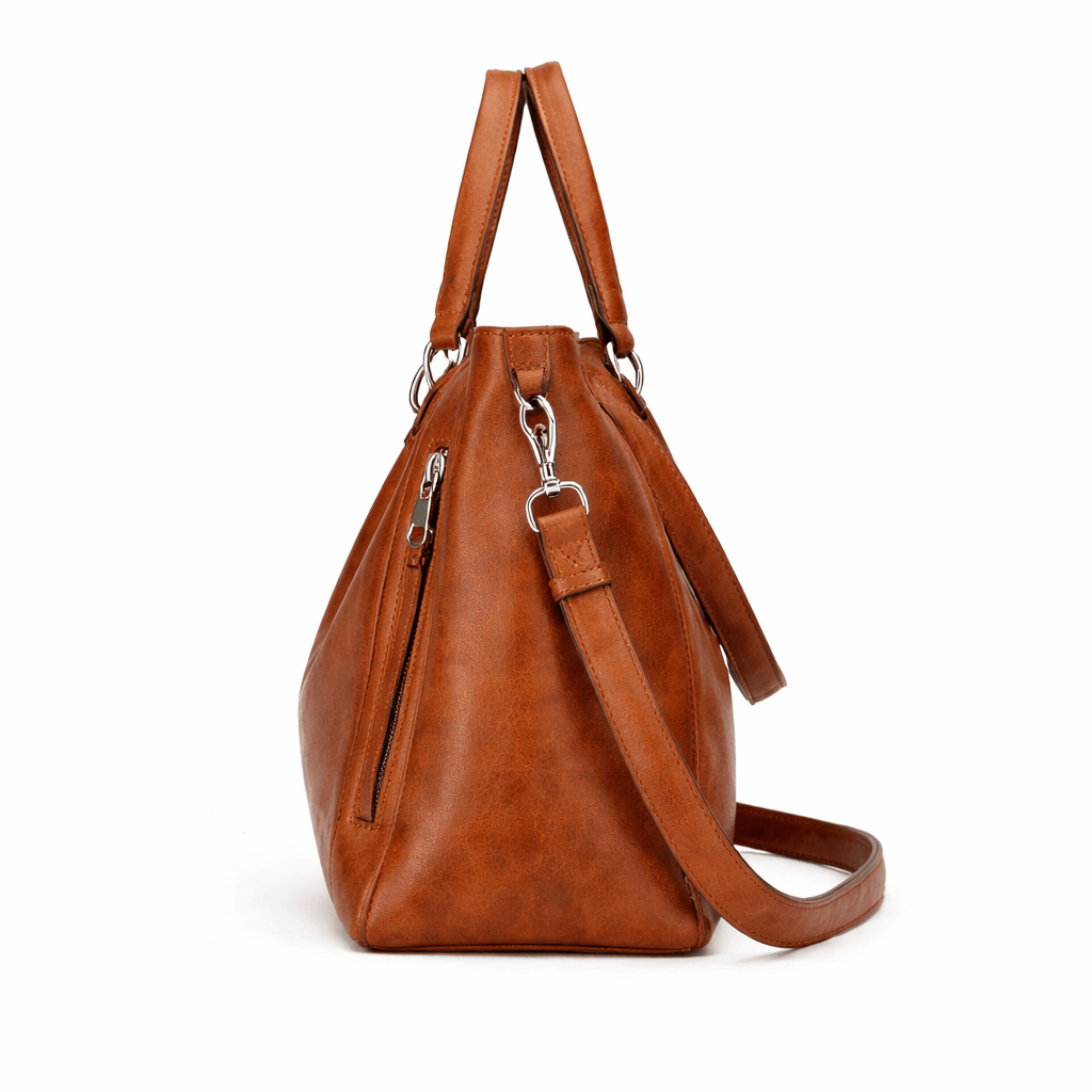 Grand Sac à Main Marron - LEVA