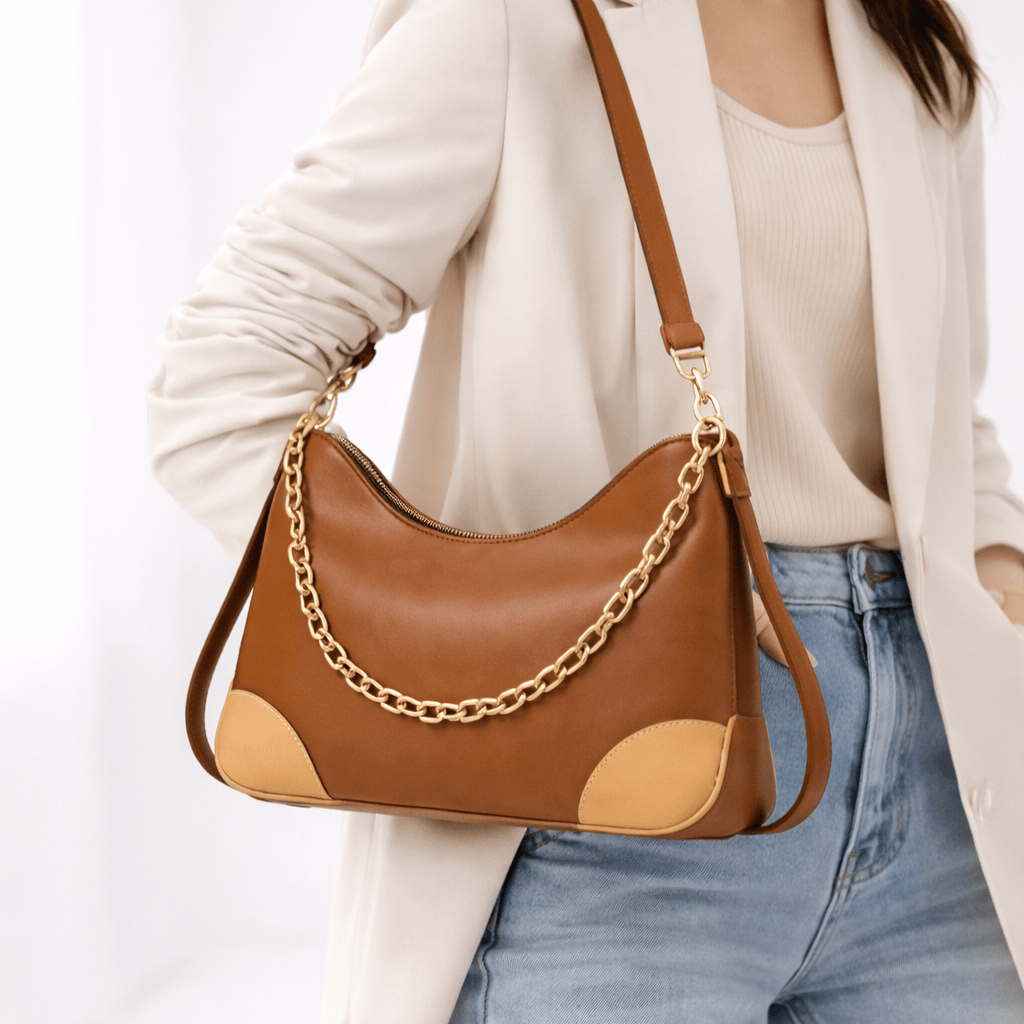 Petit Sac à Main Marron - BELINA