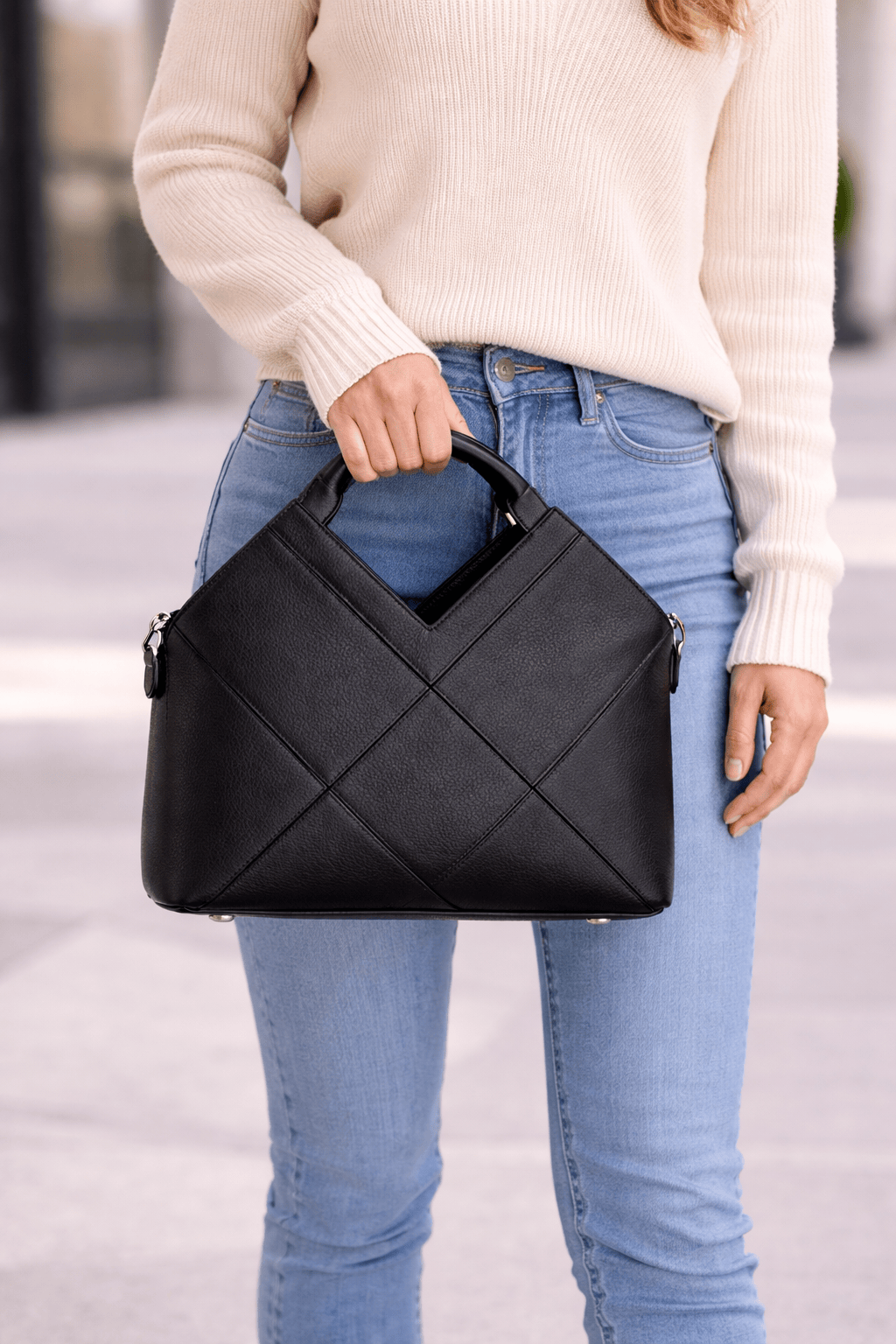 Petit Sac à Main Noir - ALMA