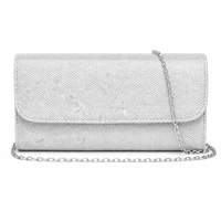Pochette Sac à Main Argentée - WINA