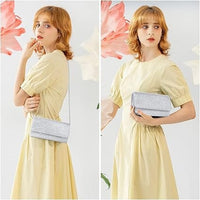 Pochette Sac à Main Argentée - WINA