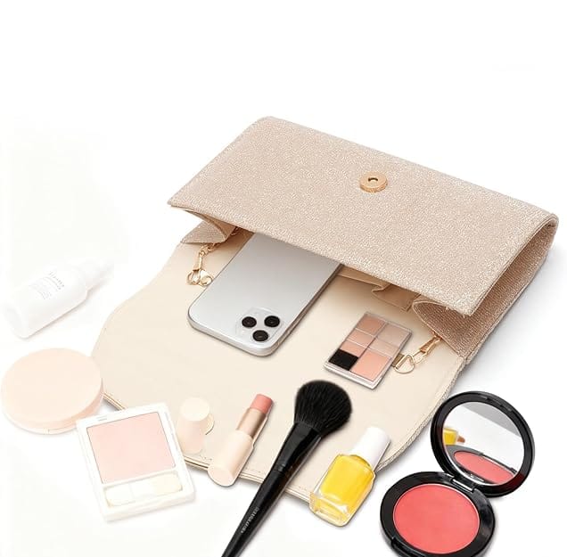 Pochette Sac à Main Dorée - RINA
