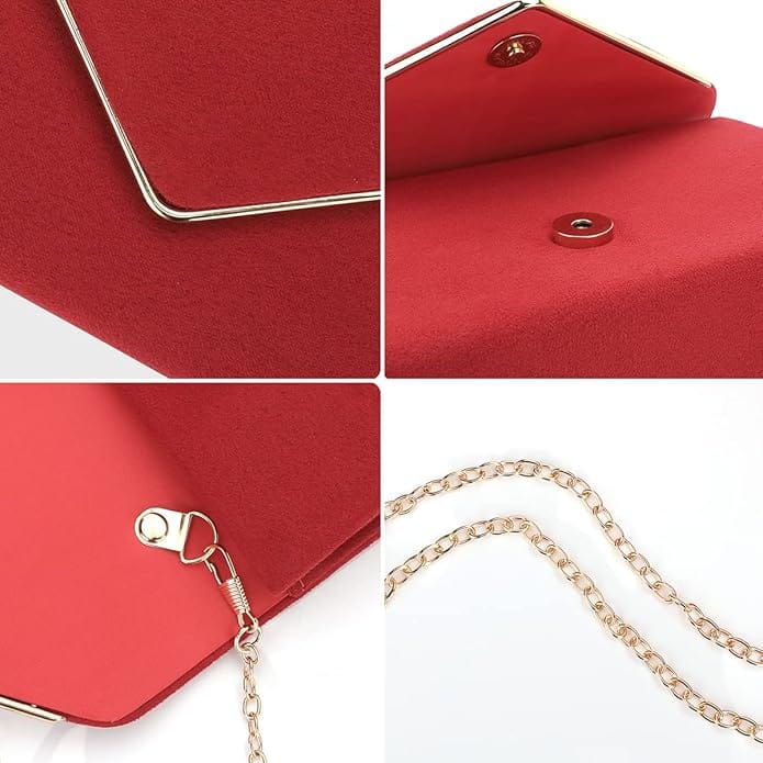 Pochette Sac à Main Rouge - SENA