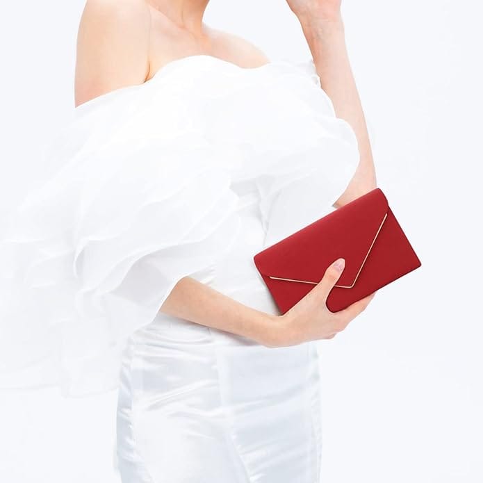 Pochette Sac à Main Rouge - SENA