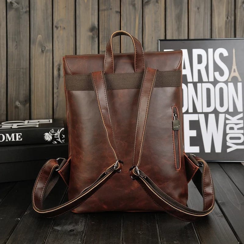 Sac à Dos Cuir Marron - PABLO