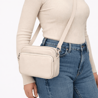 Sac à Main Cuir Beige - INES
