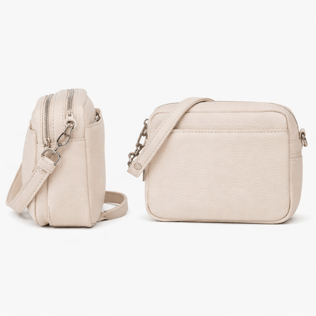 Sac à Main Cuir Beige - INES