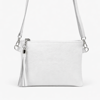 Sac à Main Cuir Blanc - PALOMA