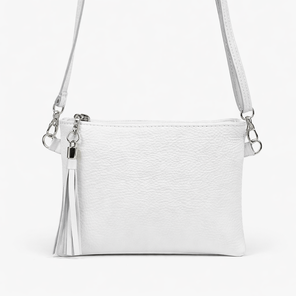 Sac à Main Cuir Blanc - PALOMA