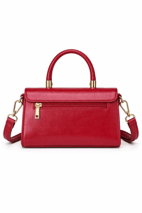 Sac à Main Cuir Rouge - AYA