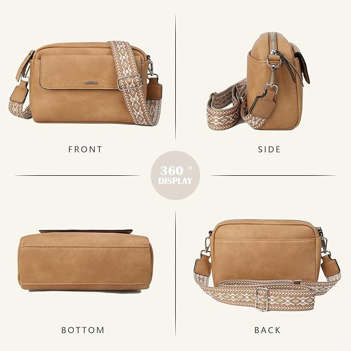 Sac Bandoulière Cuir Femme - TINA