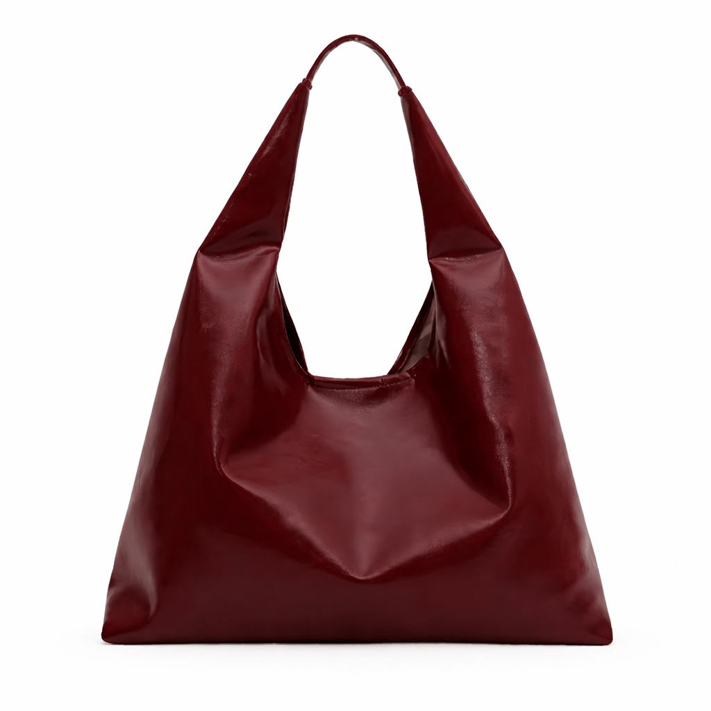 Sac Bandoulière Cuir Rouge - VERA