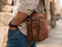 Sac Bandoulière Cuir Vintage - CLEO