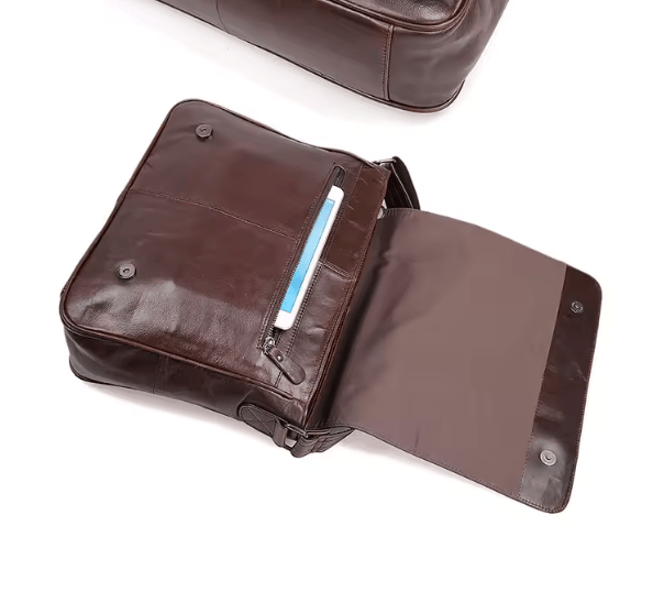 Sac Bandoulière Homme Cuir - JULE