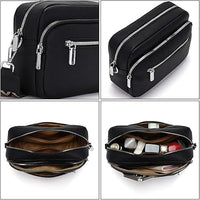 Sac Bandoulière Noir Femme - AINA