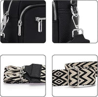 Sac Bandoulière Noir Femme - AINA