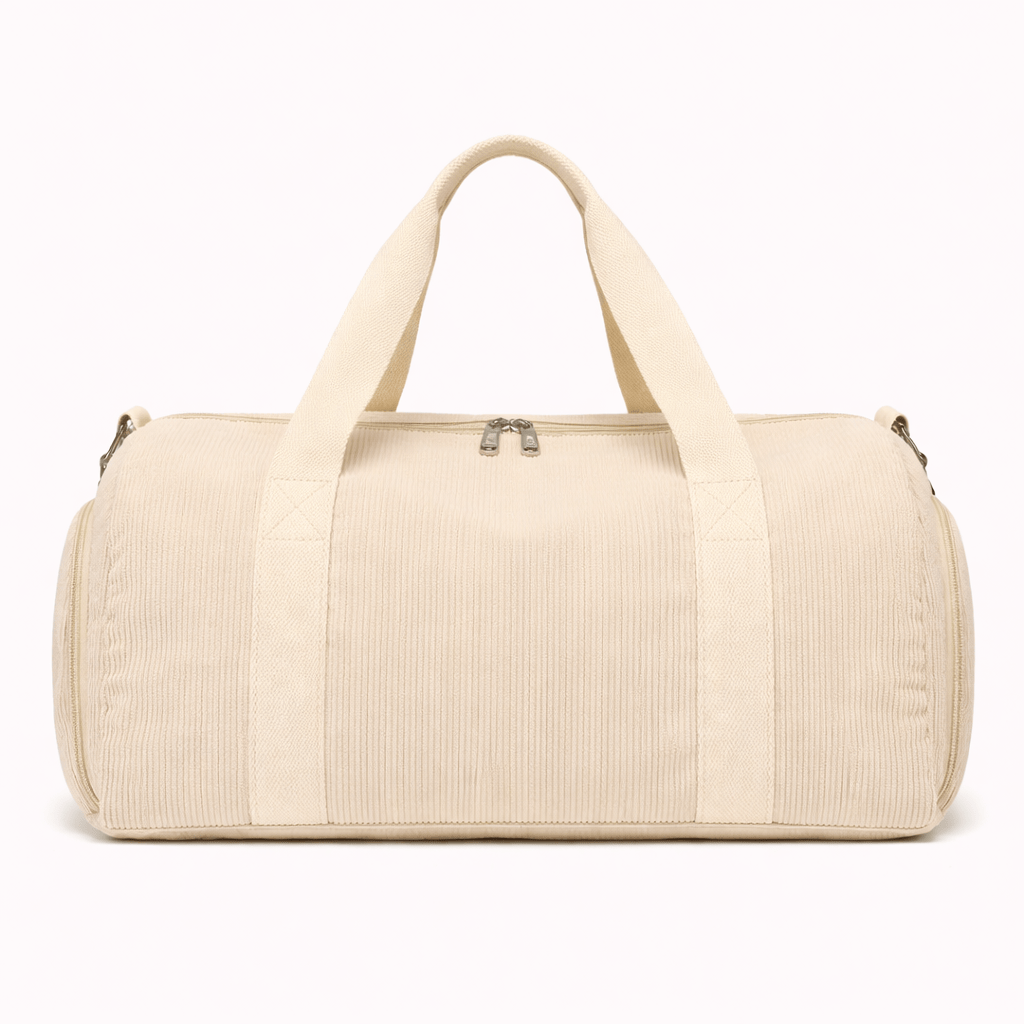 Sac de Voyage Femme Beige - ELVA