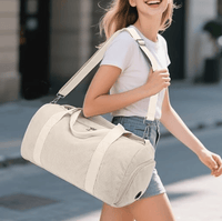 Sac de Voyage Femme Beige - ELVA